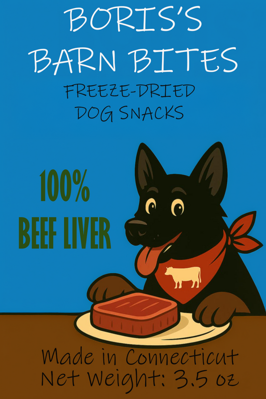 Freeze-Dried Beef Liver Snacks (3.5oz)
