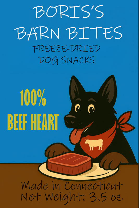 Freeze-Dried Beef Heart Snacks (3.5oz)